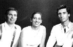 Miguel Vellinho, Sandra Vargas e Luiz Andr Cherubini: os fundadores